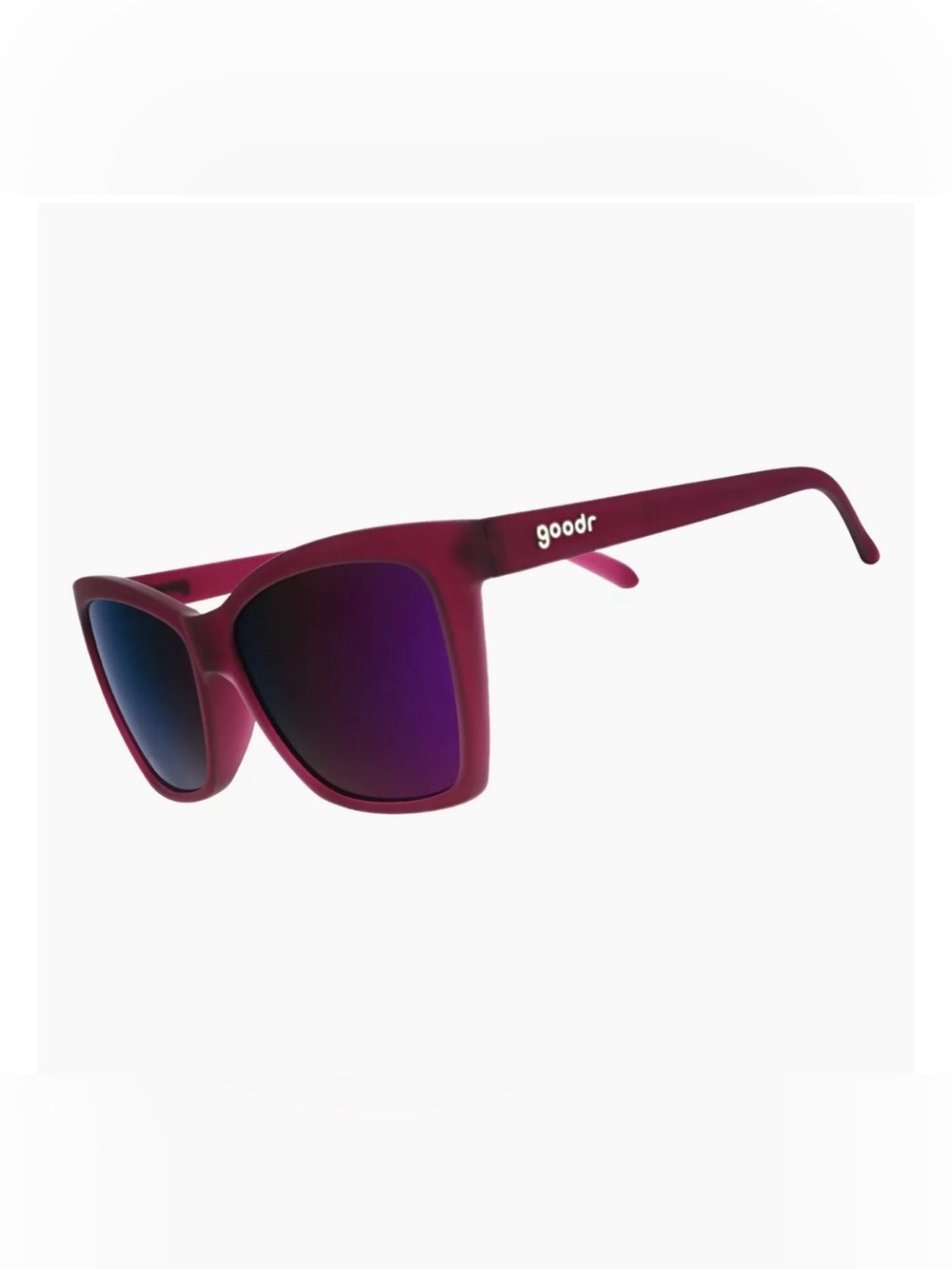 Goodr Women's Berry Sunglasses with Mirrored Lenses